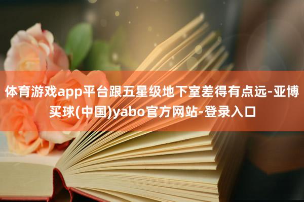 体育游戏app平台跟五星级地下室差得有点远-亚博买球(中国)yabo官方网站-登录入口